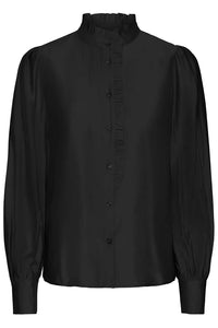 Ichi Ruffled Collar Shirt