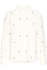 Load image into Gallery viewer, Ichi Flower Embroidered Shirt
