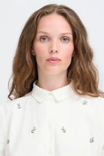 Load image into Gallery viewer, Ichi Flower Embroidered Shirt
