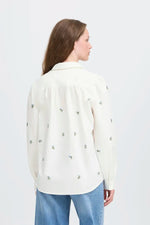Load image into Gallery viewer, Ichi Flower Embroidered Shirt
