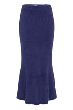Load image into Gallery viewer, Ichi Flared Knit Midi Skirt
