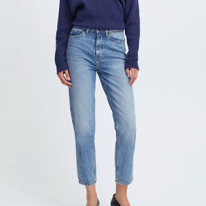 Ichi Heart Stitched Slim Jeans