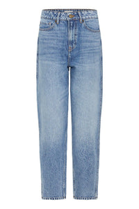 Ichi Heart Stitched Slim Jeans