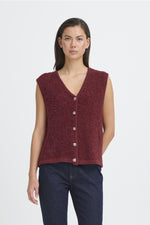 Load image into Gallery viewer, Ichi Fleece Waistcoat
