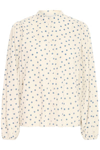 Ichi Polka Dot Blouse