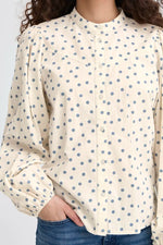 Load image into Gallery viewer, Ichi Polka Dot Blouse
