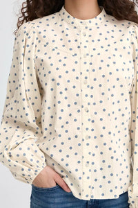 Ichi Polka Dot Blouse