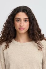 Load image into Gallery viewer, Ichi Short Sleeve Knit Jumper
