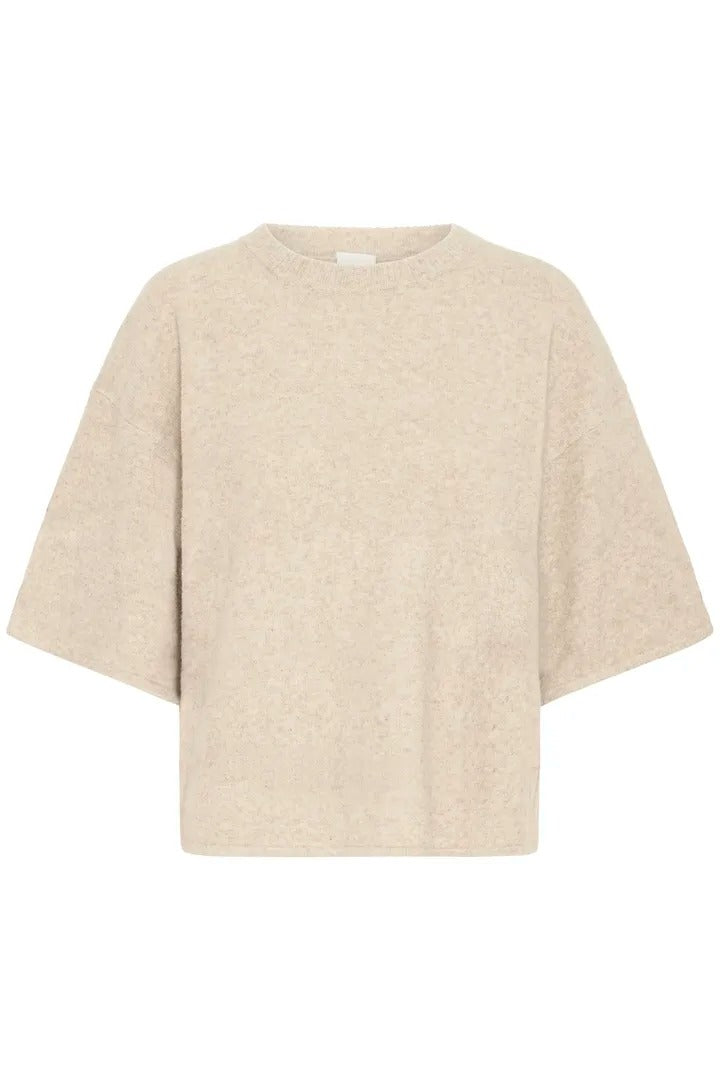 Ichi Short Sleeve Knit Jumper