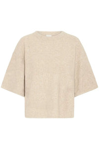 Ichi Short Sleeve Knit Jumper