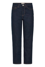 Load image into Gallery viewer, Ichi Raven Straight Leg Cropped Jean
