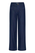 Load image into Gallery viewer, Ichi Kate Denim Wide Leg Trousers
