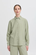 Load image into Gallery viewer, Ichi Linen Blend Shirt
