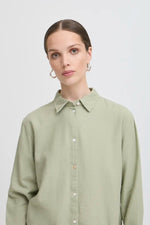 Load image into Gallery viewer, Ichi Linen Blend Shirt
