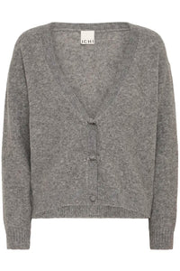 Ichi Soft Knit Deep V Cardigan