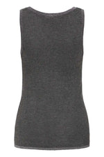 Load image into Gallery viewer, Ichi Shimmer Trim Vest Top
