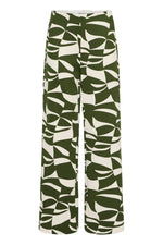 Load image into Gallery viewer, Ichi Kate Geometric Print Trousers
