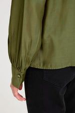 Load image into Gallery viewer, Ichi Ruffled Collar Shirt
