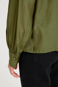 Ichi Ruffled Collar Shirt