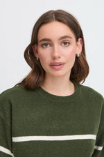 Load image into Gallery viewer, Ichi Short Sleeve Knit Jumper
