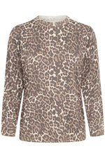 Load image into Gallery viewer, Pulz Leopard Print Long Sleeve Top
