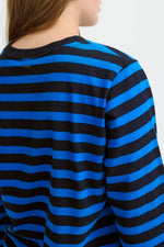 Load image into Gallery viewer, Pulz Boxy Stripe Long Sleeve T-shirt
