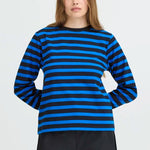 Load image into Gallery viewer, Pulz Boxy Stripe Long Sleeve T-shirt
