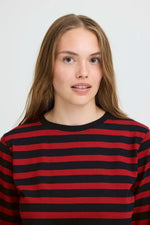 Load image into Gallery viewer, Pulz Boxy Stripe Long Sleeve T-shirt
