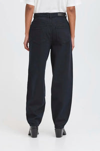 Ichi Barrel Leg High Waisted Jean