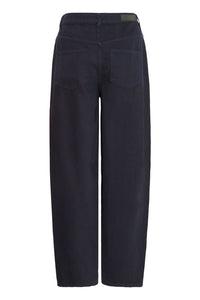 Ichi Barrel Leg High Waisted Jean