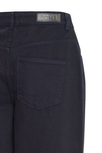 Ichi Barrel Leg High Waisted Jean