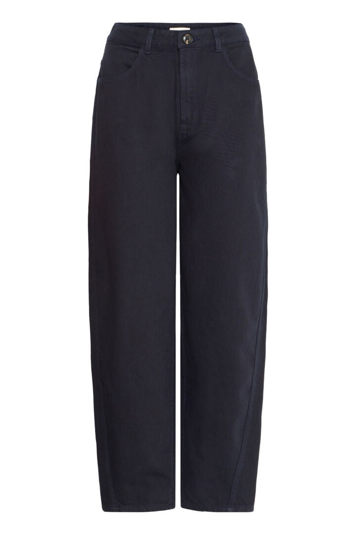 Ichi Barrel Leg High Waisted Jean