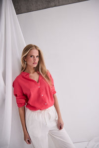 Ichi Linen Blend Shirt