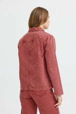Load image into Gallery viewer, Pulz Washed Denim Shacket
