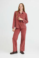 Load image into Gallery viewer, Pulz Washed Denim Shacket
