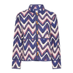 Load image into Gallery viewer, Ichi Zigzag Quilted Jacket
