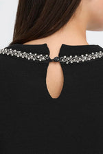 Load image into Gallery viewer, Ichi Jewel Embellished Neck Top
