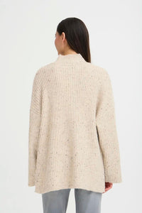 Ichi Speckled Fleck Knit Jumper
