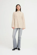 Load image into Gallery viewer, Ichi Speckled Fleck Knit Jumper

