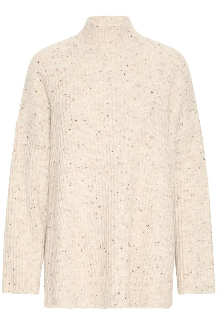 Ichi Speckled Fleck Knit Jumper