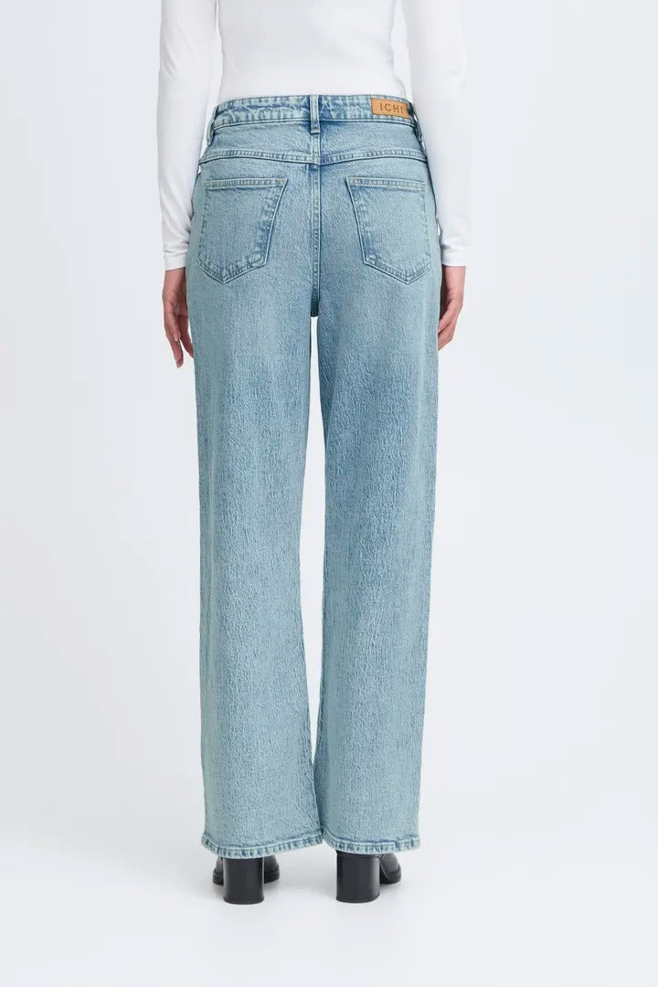 Ichi Unni Wide Leg Jeans 32 Inch