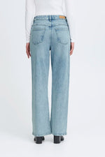 Load image into Gallery viewer, Ichi Unni Wide Leg Jeans 32 Inch
