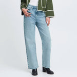 Load image into Gallery viewer, Ichi Unni Wide Leg Jeans 32 Inch
