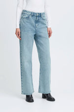 Load image into Gallery viewer, Ichi Unni Wide Leg Jeans 32 Inch
