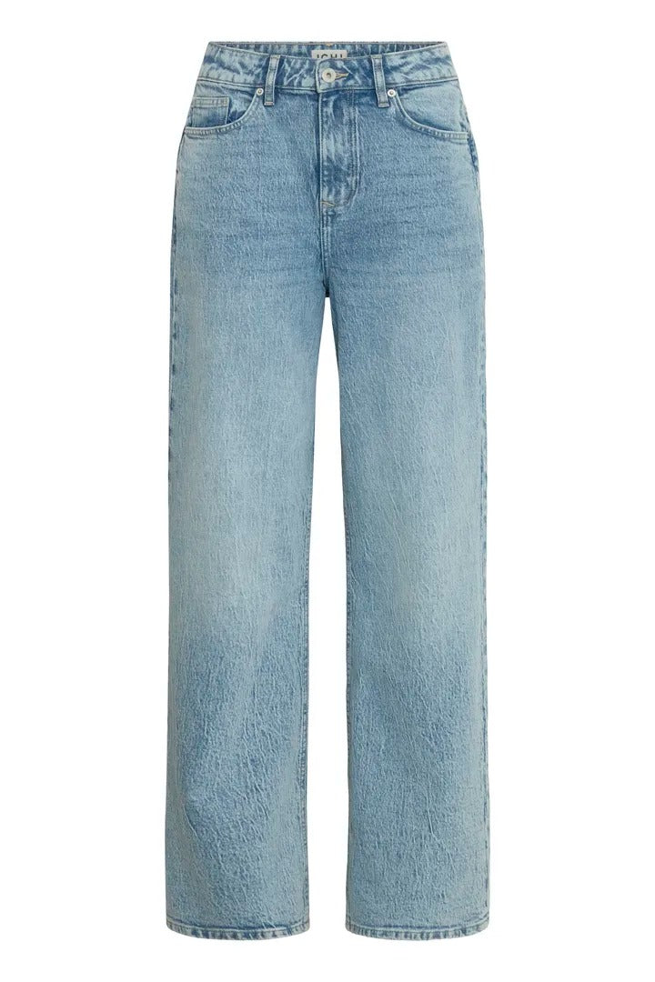Ichi Unni Wide Leg Jeans 32 Inch