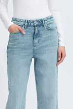 Load image into Gallery viewer, Ichi Unni Wide Leg Jeans 32 Inch
