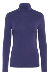 Ichi Seamless Turtleneck Top