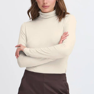 Ichi Seamless Turtleneck Top