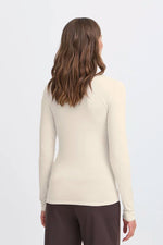 Load image into Gallery viewer, Ichi Seamless Turtleneck Top
