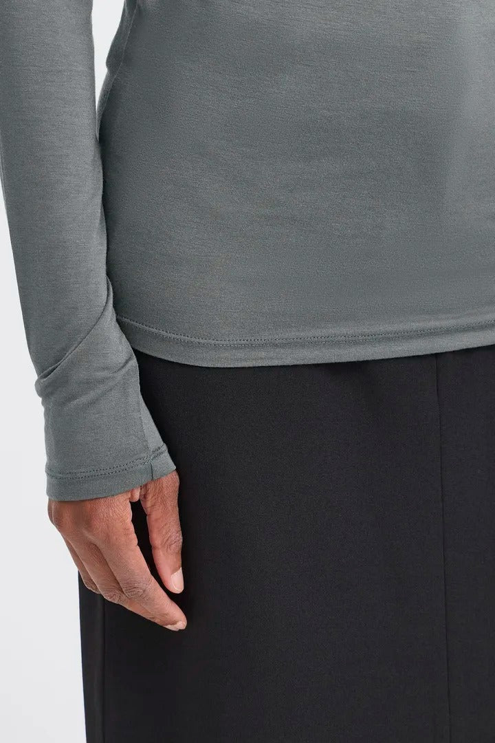 Ichi Seamless Turtleneck Top